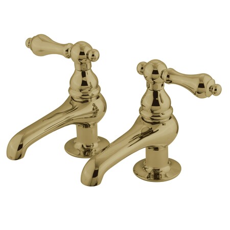 Basin Faucet, Polished Brass